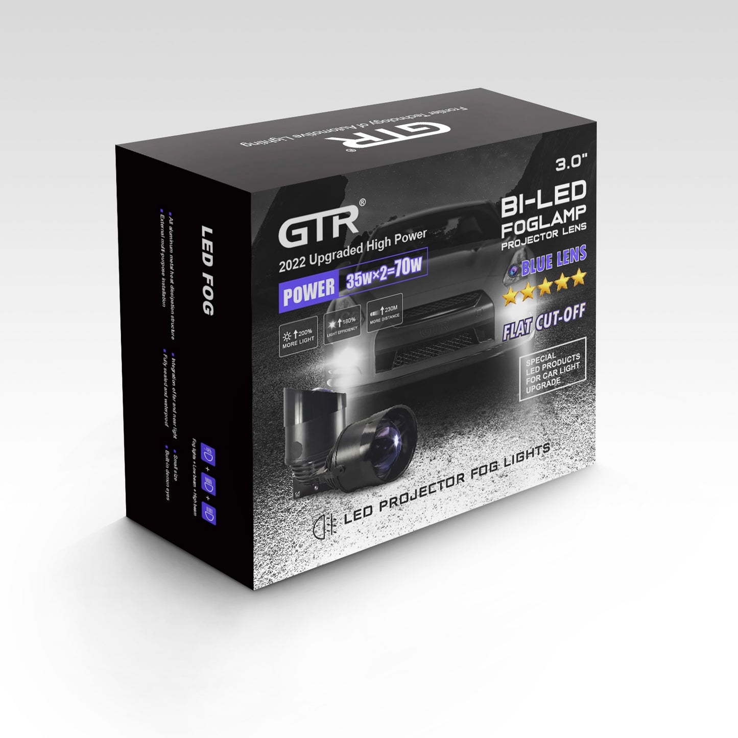 GTR WS03 LED Projector Foglamp