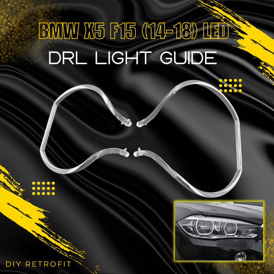 DRL Light Guide For BMW X5 F15 (14-18) LED เส้นนำแสง DRL BMW X5 F15 (14-18) LED