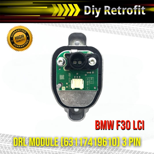 LED DRL Module 63117419610 for BMW F30/F35 LCI (15-18) 3 Pin