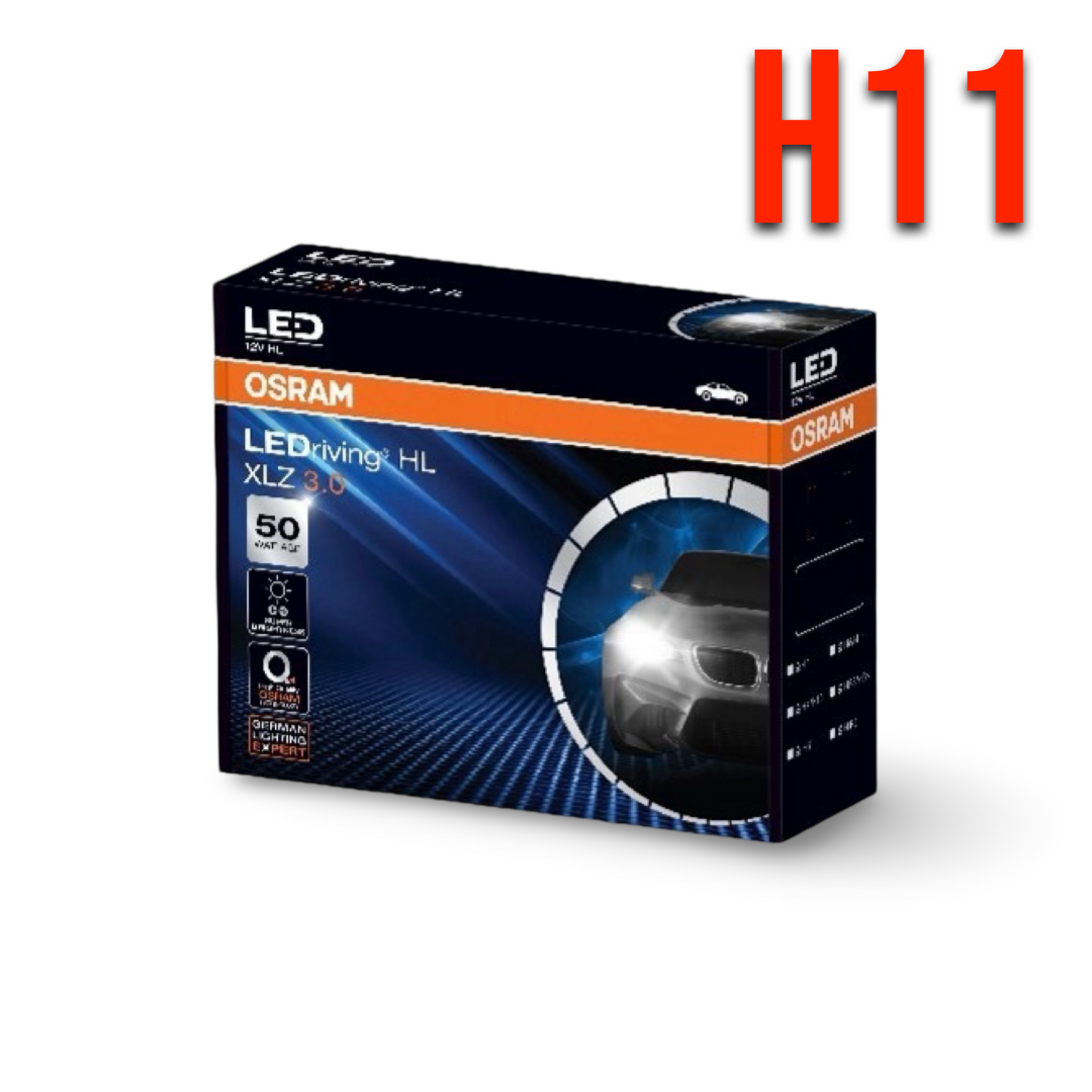 หลอดไฟหน้า LED Osram XLZ 3.0 50W 6000K