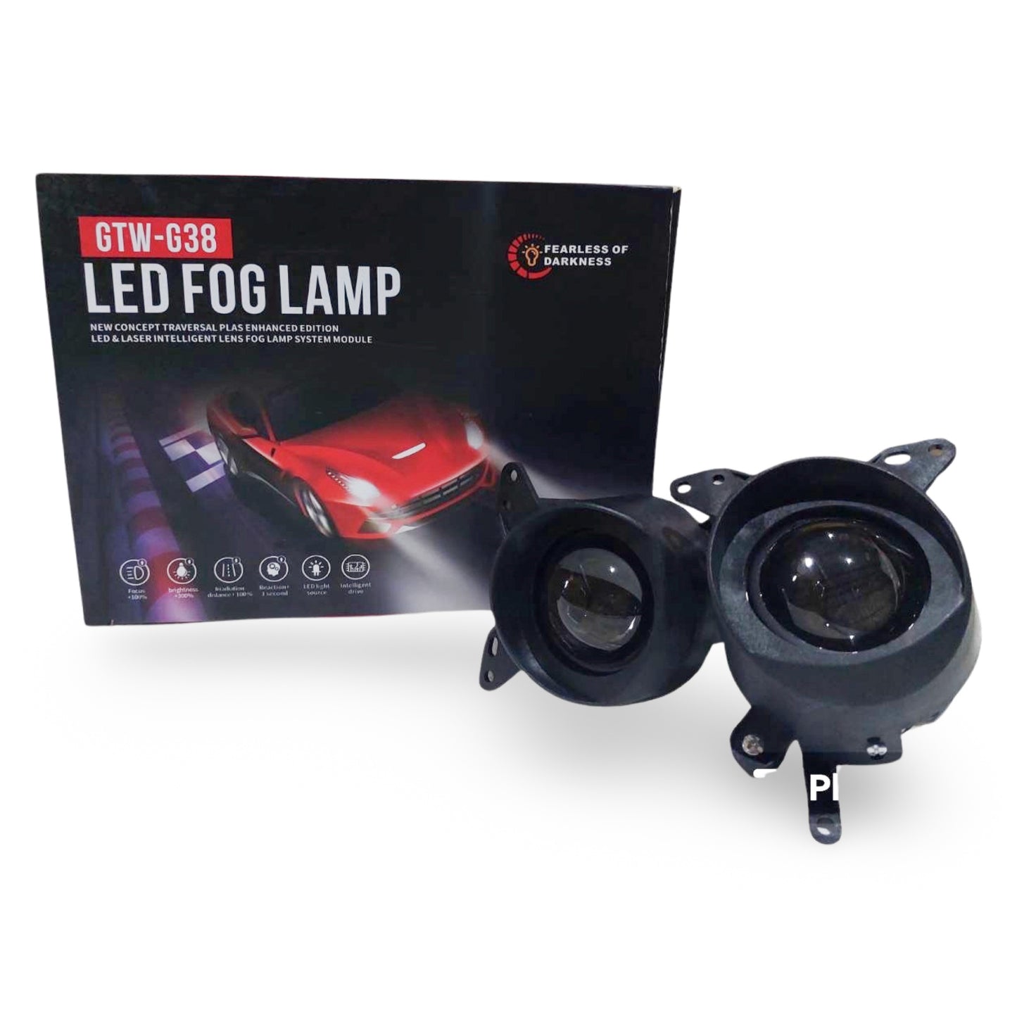 LED Projector Foglamp 2.5" For Lancer Ex, Evo X 6000K