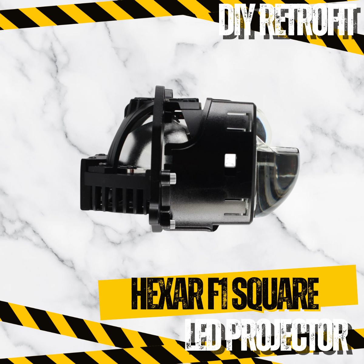 Hexar F1 Square LED Projector