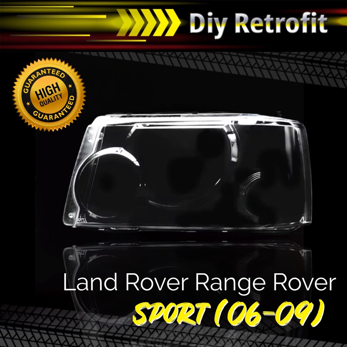 Headlamp Cover Shell for Land Rover Sport (06-09)