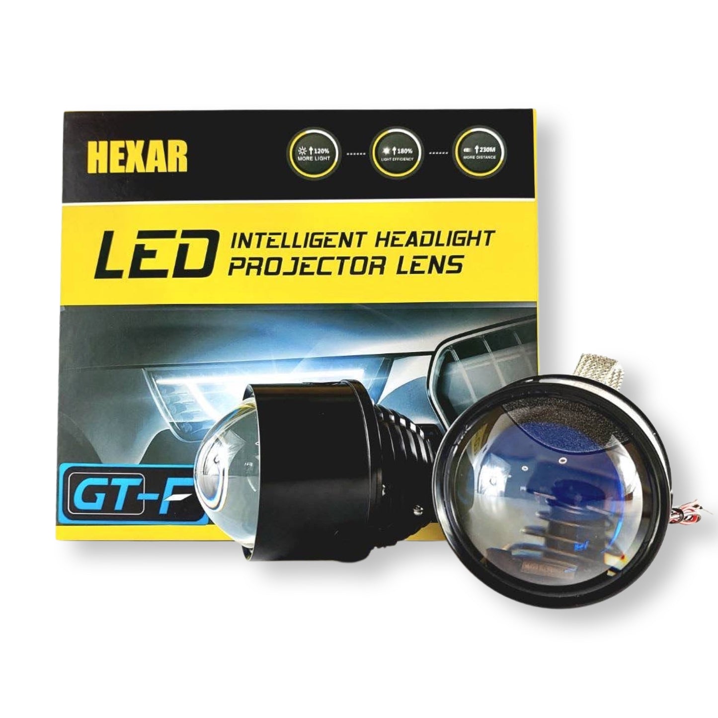 ไฟตัดหมอก LED Projector Hexar GT-F Fog lamp 35W