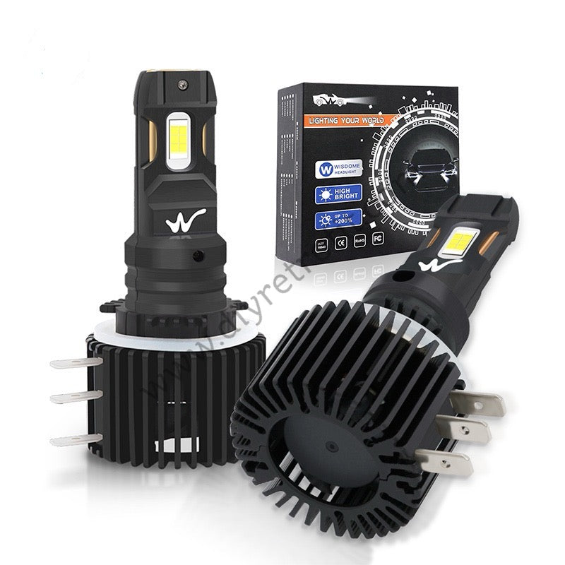 WH15 H15 CANBUS LED Headlamp Bulb หลอดไฟหน้า LED CANBUS H15