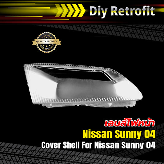 Cover Shell For Nissan Sunny 04 เลนส์ไฟหน้า Nissan Sunny 04