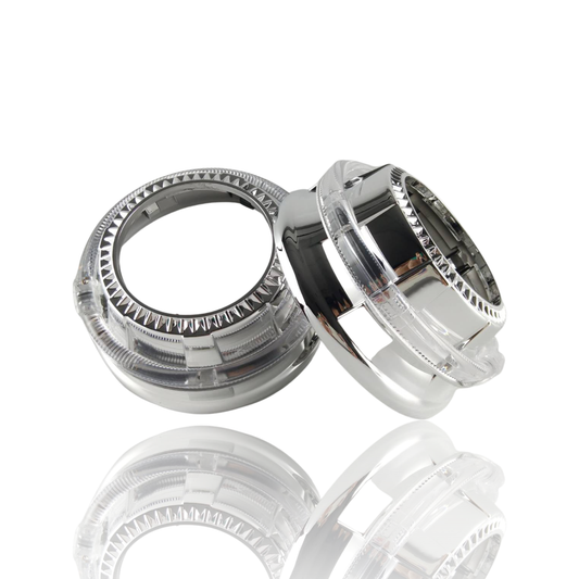 Kingkong LED 3” 3" Shroud ฝาครอบโปรเจ็คเตอร์+ไฟวงแหวน C36-W