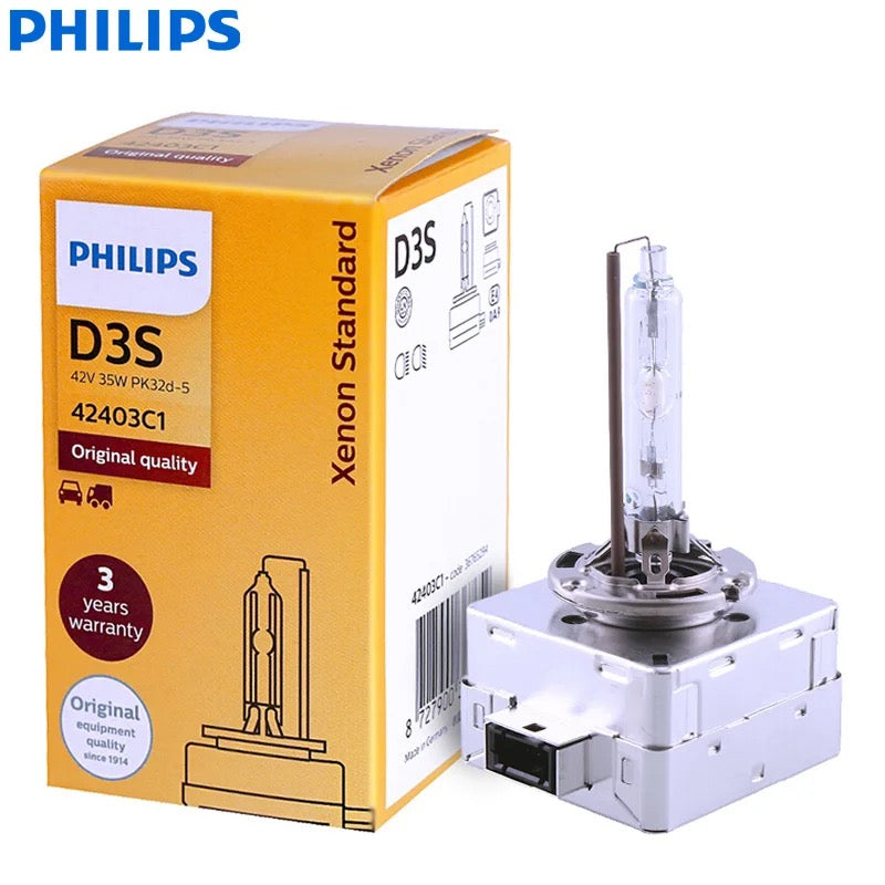 Philips D3S 4300K 85322+ Xenon Bulb (Yellow Box)
