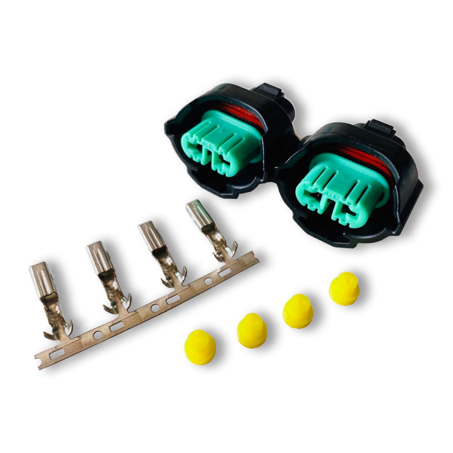 Connector H11 Female (Green) คอนเน้คเตอร์กันน้ำ H11 ตัวเมีย