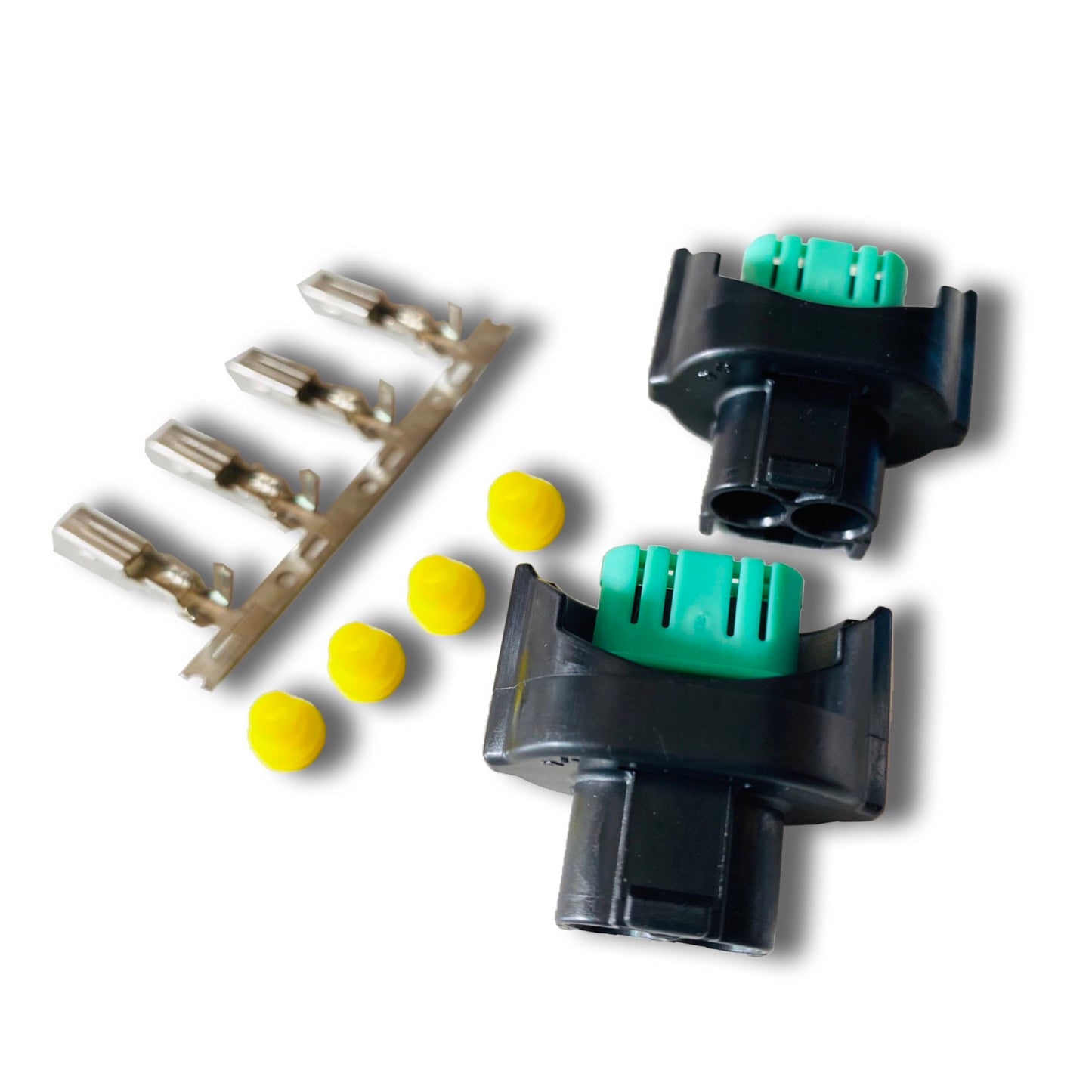 Connector H11 Female (Green) คอนเน้คเตอร์กันน้ำ H11 ตัวเมีย