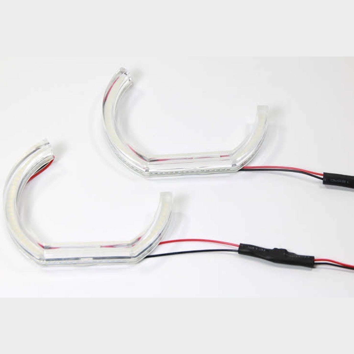 Crystal Angel Eyes for BMW F10,F30 (120+128) C-Shape (W)