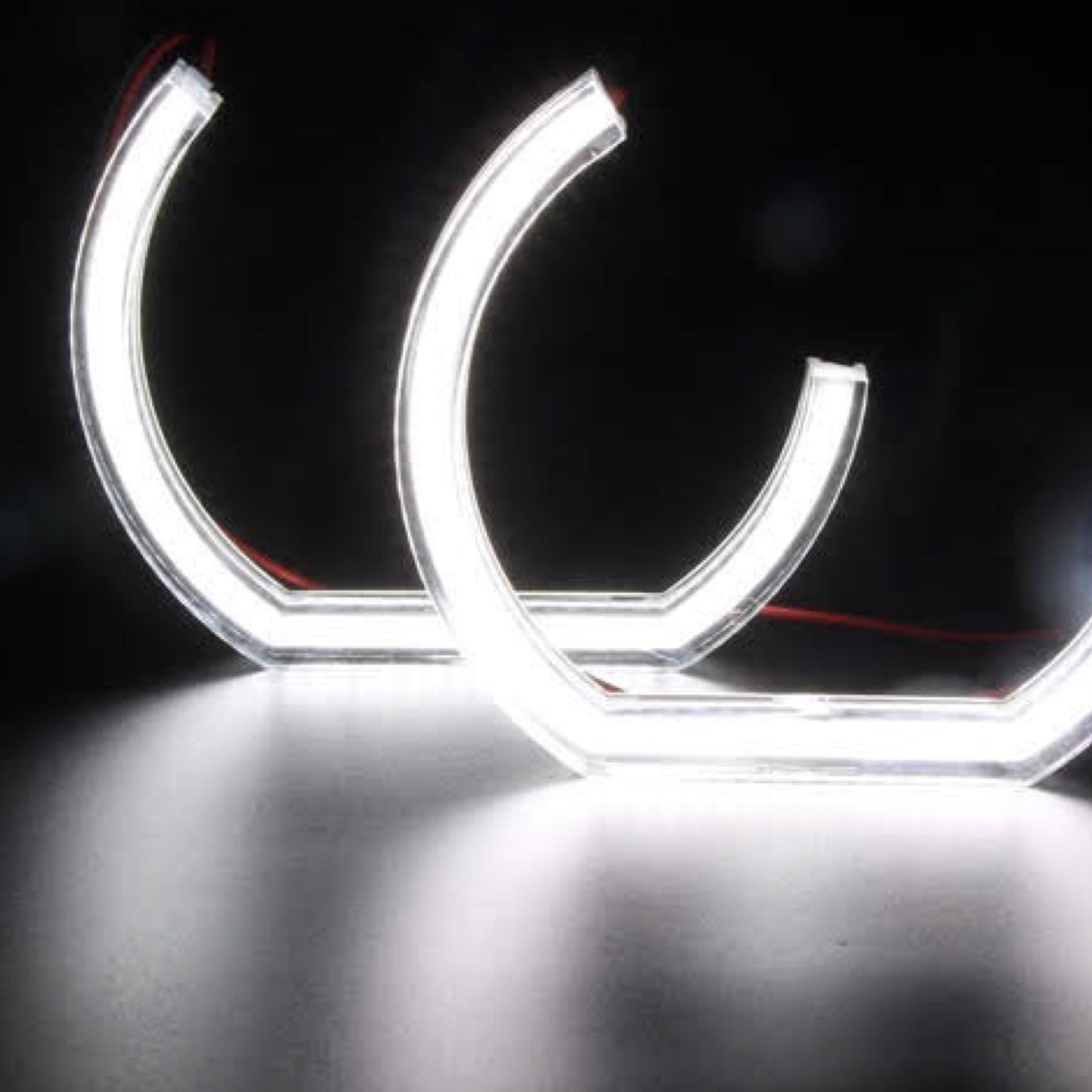 Crystal Angel Eyes for BMW F10,F30 (120+128) C-Shape (W)