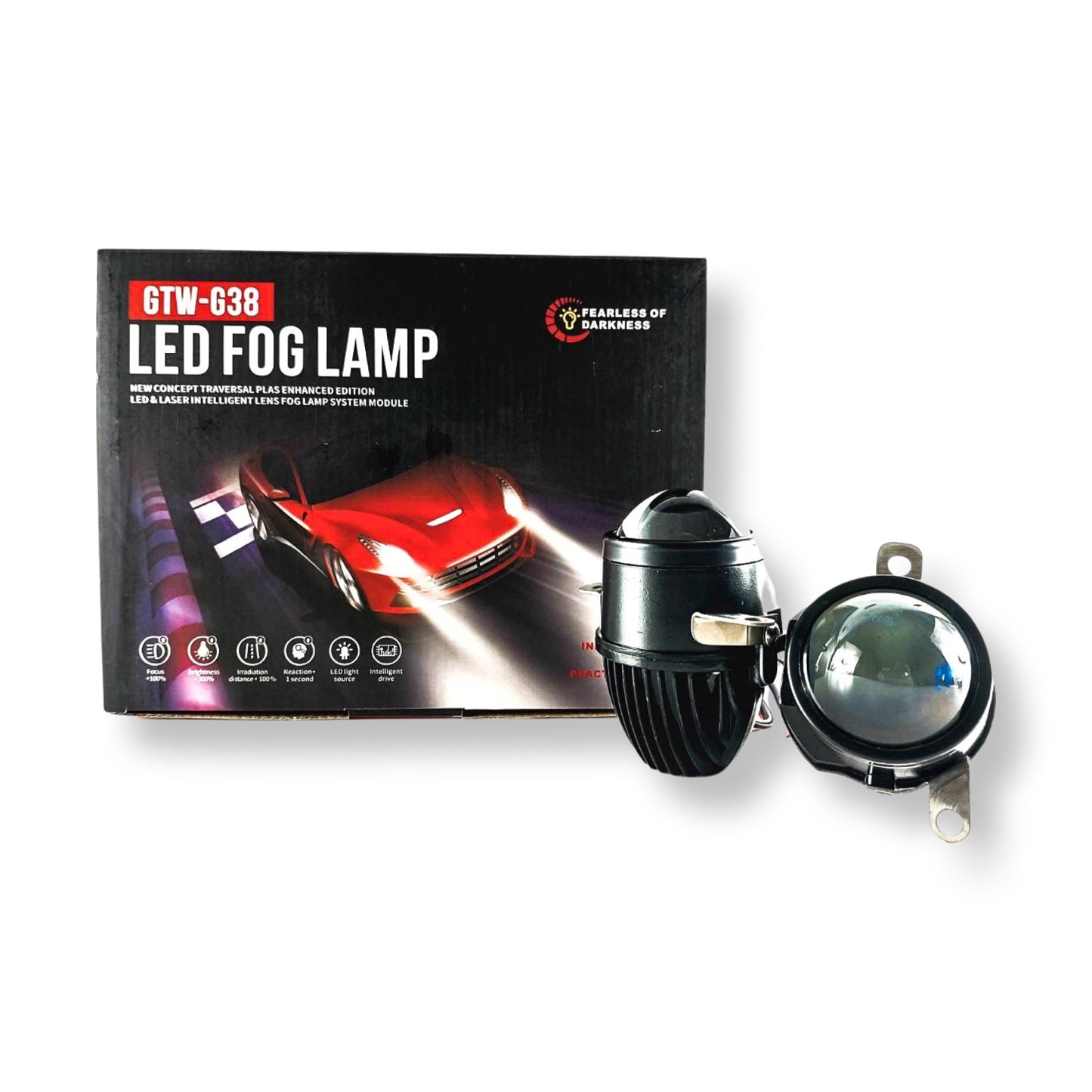 G38 2" LED Projector Foglamp 35W 6000K for Ford