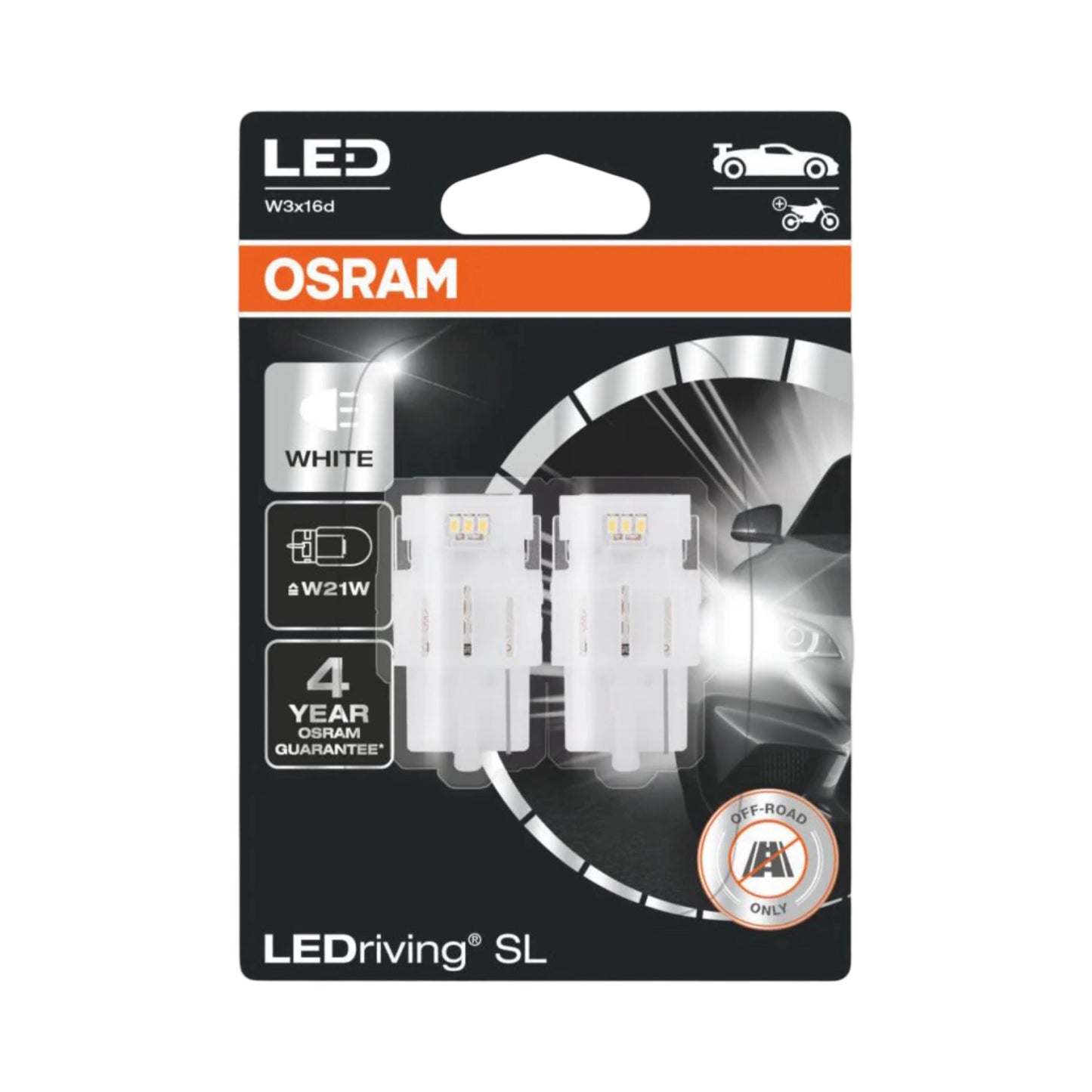 Osram T20 (7440) White (สีขาว)