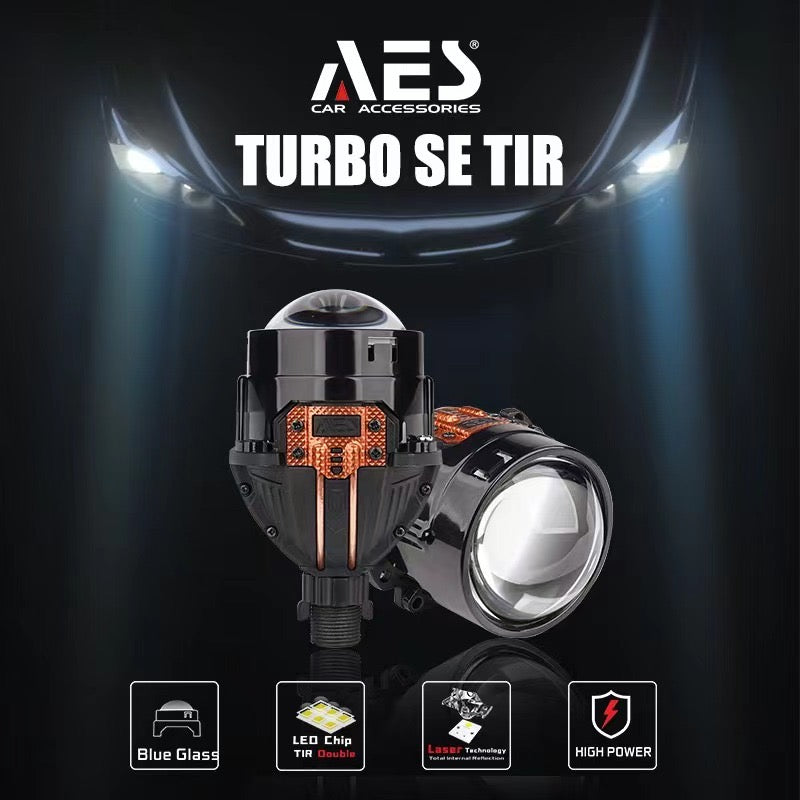 AES 2.5" TURBO SE TIR (RHD) LED Projector