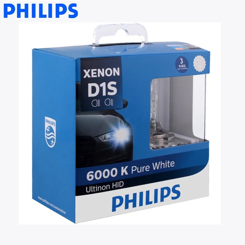 Philips D1S 6000K (Blue Box) หลอดไฟหน้าซีนอน Philips D1S 6000K